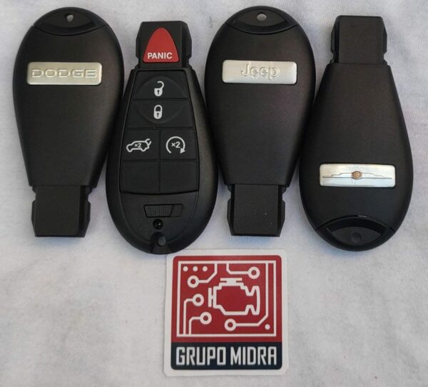 CHRYSLER C21 4+1 BOTONES 433MHZ