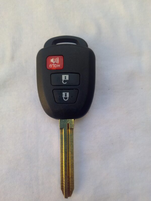 CARCASA TOYOTA T42,  3 BOTONES, FREQ: 315Mhz, PILAS: 1 CR2016