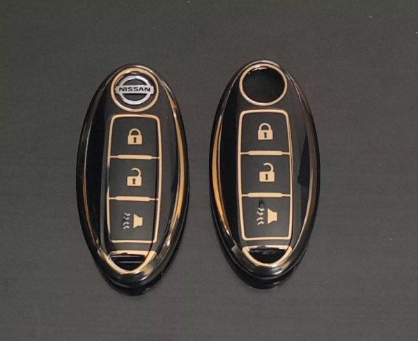 Funda Llave Control Nissan Sentra Tiida Xtrail 3 Botones - Image 2