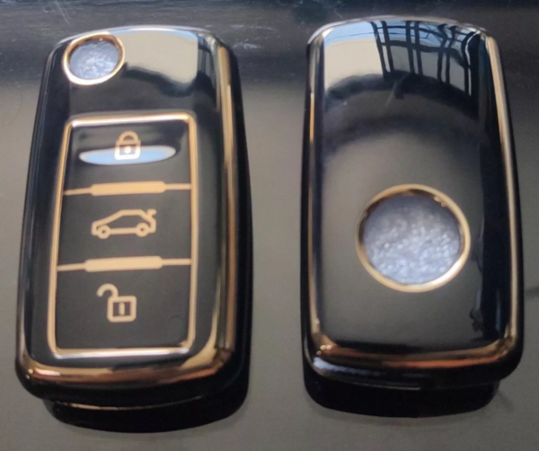 Funda Llave Control Vw Para Jetta, Vento, Gol, Bora / Nuevo - Image 2