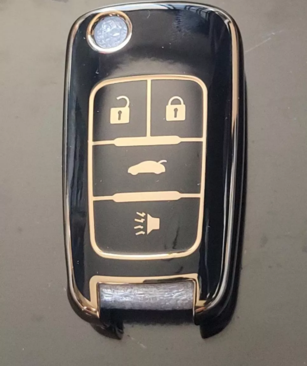 Funda Llave Control Chevrolet Sonic, Trax, Cruze 4 Botones