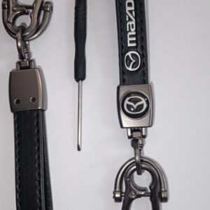 Llavero de cuero Mazda, LL7.