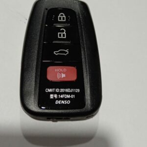 CARCASA TOYOTA T125-126-127, 4 BOTONES.