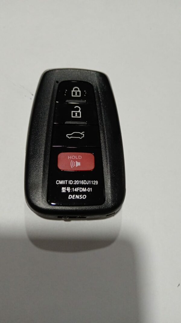 CARCASA TOYOTA T125-126-127, 4 BOTONES.