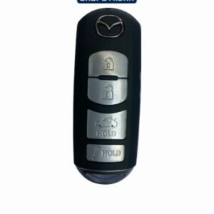 MAZDA M123, 4 BOTONES, FREQ: 315Mhz, FCC ID: WAZSQUE13D01, ID. 49, PILAS: 1 CR2025.