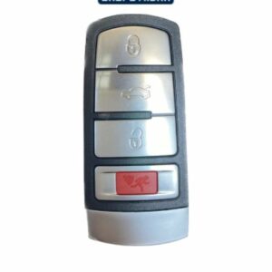 Volkswagen V177, 4 Botones, FREQ: 315Mhz, Pilas: 1 CR2032, ID: 48.