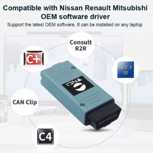 VNCI RNM – Interfaz de Diagnóstico 3 en 1 para Nissan, Renault y Mitsubishi