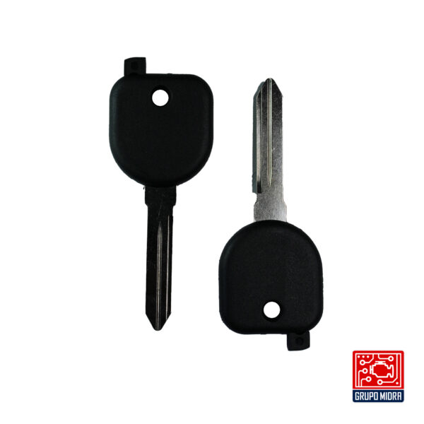 GM - KS-01D - Carcasa de llave con transponder sin logo. - Image 2