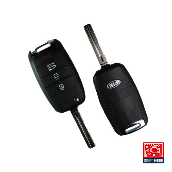 Kia - Llave Tipo Flip 4 Botones Con Logo 315MHz - Image 3