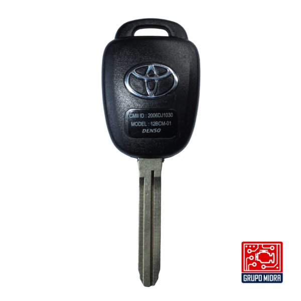 Toyota - Llave Control 2+1 Botones 314MHz