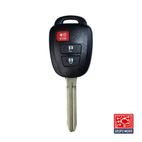 Toyota - Llave Control 2+1 Botones 314MHz - Image 2