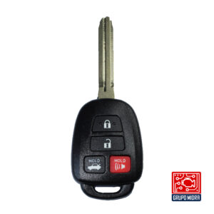 Toyota - Llave Control 3+1 Botones 314MHz