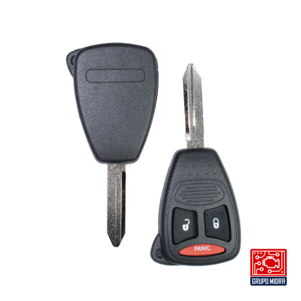 Chrysler A07 - Carcasa de Llave Remota 2+1 Botones - Image 2