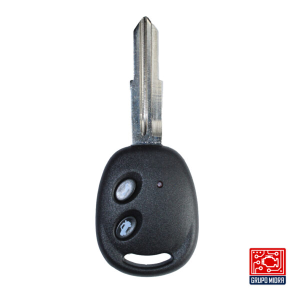Chevrolet A17 – Carcasa de Llave Remota de 2 Botones con Luz