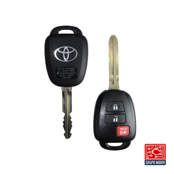 Toyota - Control Llave ORIGINAL – 3 Botones - Image 3