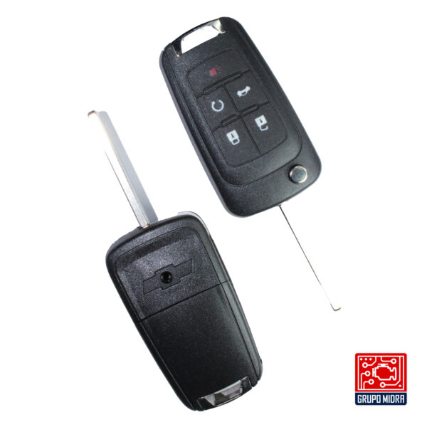 Chevrolet-KS-27. Llave remota 5 botones. - Image 3