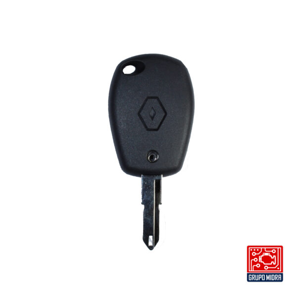 Renault-A16. Llave remota 2 botones con hoja NE73 y logo. - Image 2