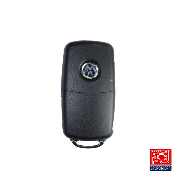 VW-A14. Carcasa de llave remota Flip 3+1 botones. - Image 3