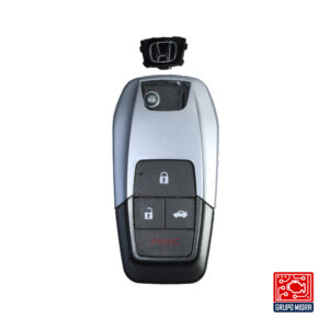 Honda - Carcasa de Llave - 4 Botones (Rojo)