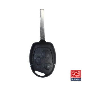 Ford - A12 - Carcasa de Llave Remota (3 Botones con Logo).