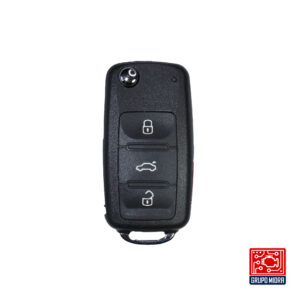 VW-Rk-44 – Llave Flip Key Keyless Go 3+1 Botones.