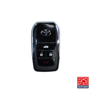 Toyota-KS-119 – Carcasa de Llave Plegable de 4 Botones.