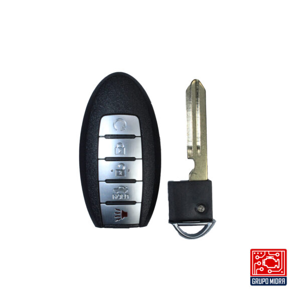 Keydi  – Smart Key Nissan 5 Botones Original (OEM). - Image 2