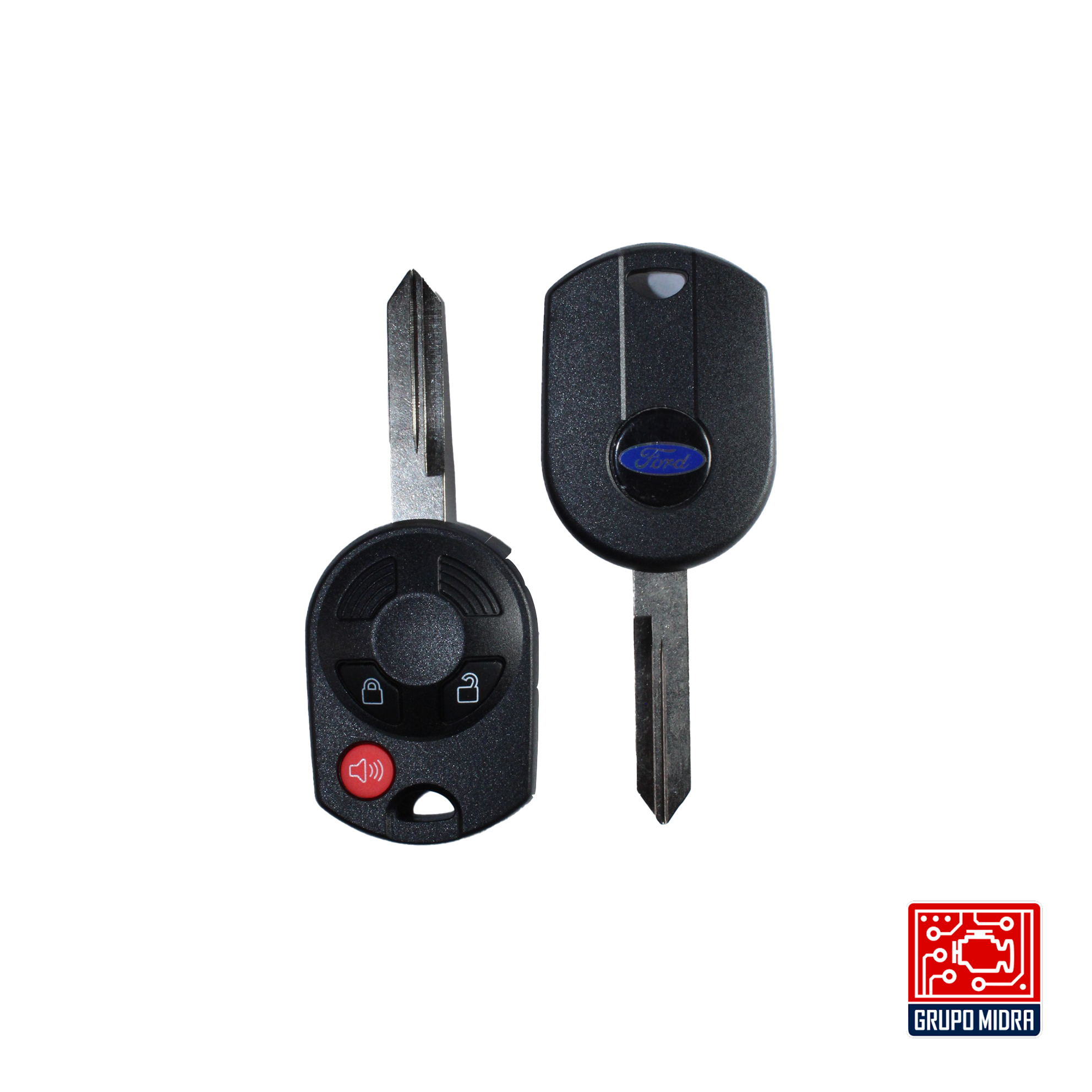 Ford-RK-08C – Llave Control Remoto 3 Botones. - Image 2