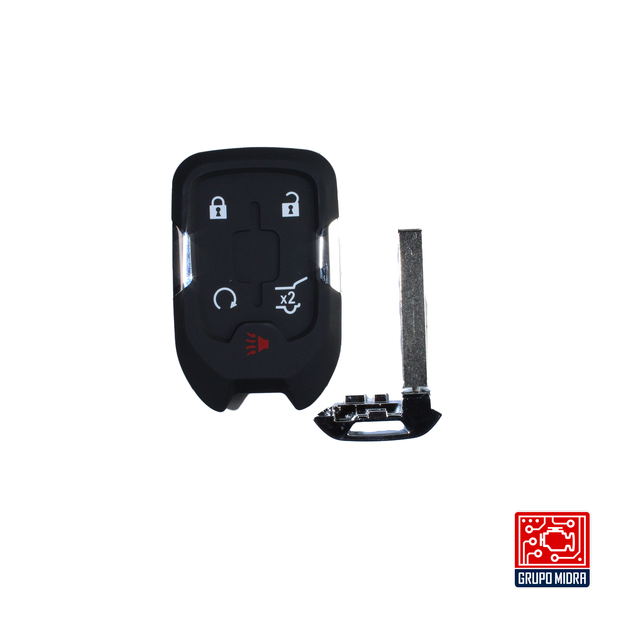 Chevrolet - RK-13E – Llave Remota 5 Botones.