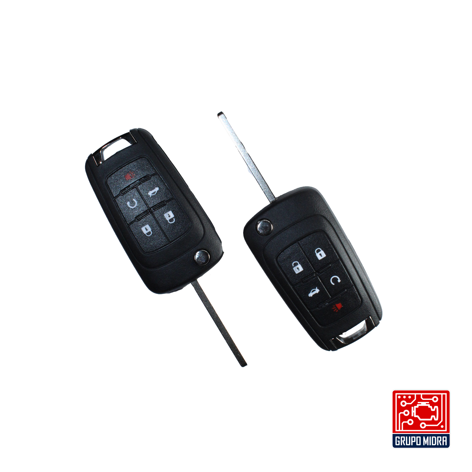 Chevrolet - RK-04D – Llave Remota 5 Botones. - Image 3