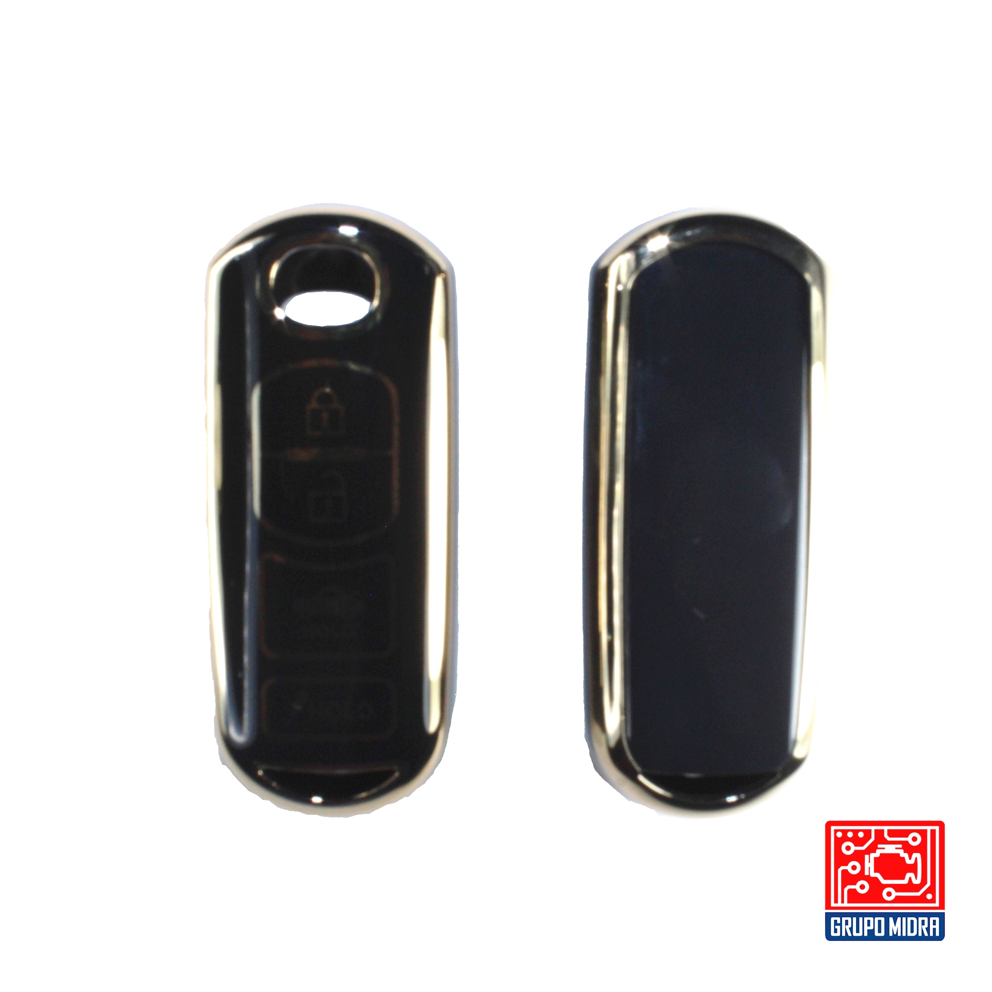 Funda PREMIUM negra. Para llave MAZDA - Image 2