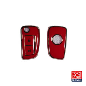 Funda PREMIUM roja. Para llave NISSAN