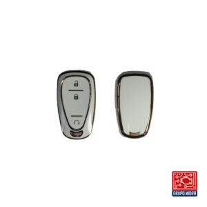 Funda PREMIUM blanco. Para llave CHEVROLET