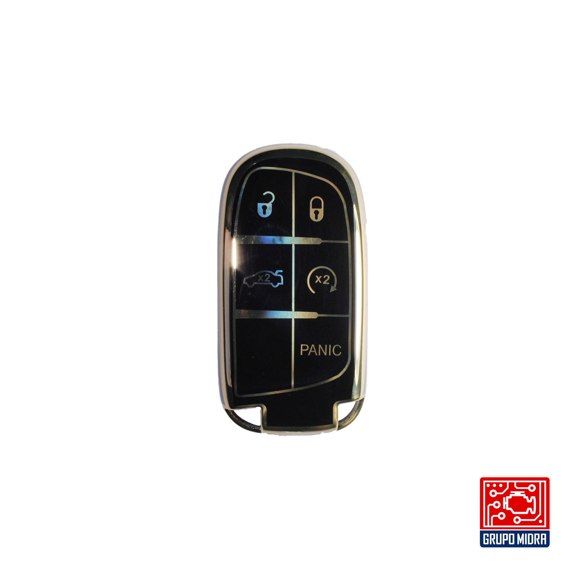 Funda PREMIUM Negra. Para llave JEEP, DODGE y CHRYSLER - Image 3