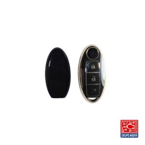 Funda PREMIUM Negra. Para llave NISSAN