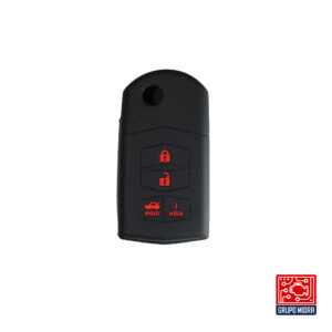 Funda PREMIUM negra. Para llave MAZDA