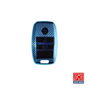 Funda PREMIUM azul. Para llave KIA