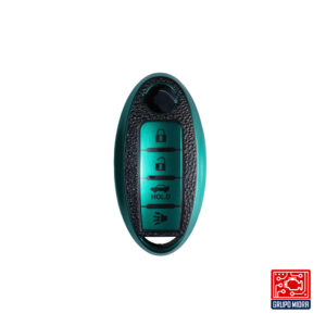 Funda PREMIUM verde. Para llave NISSAN