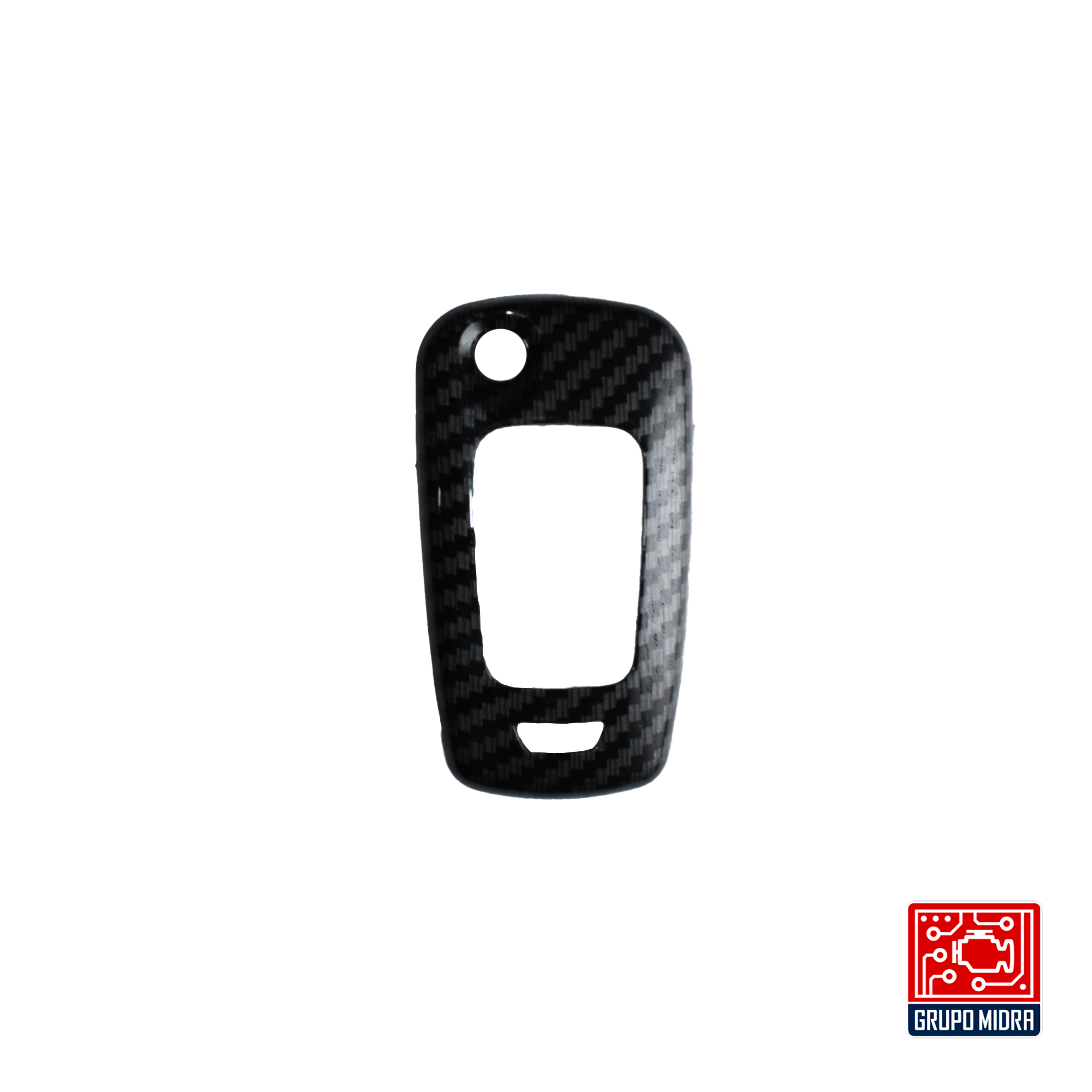 Funda PREMIUM negra con rojo. Para llave CHEVROLET - Image 3