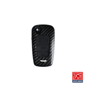 Funda PREMIUM negra con gris. Para llave CHEVROLET