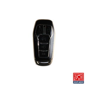 Funda PREMIUM negra con dorado. Para llave FORD