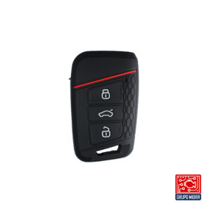 Funda PREMIUM negra. Para llave VW