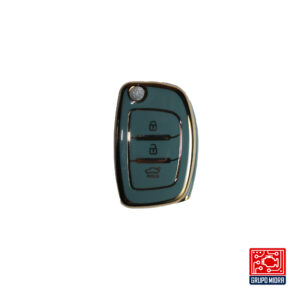 Funda PREMIUM gris. Para llave HYUNDAI
