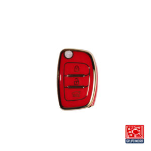 Funda PREMIUM roja. Para llave HYUNDAI