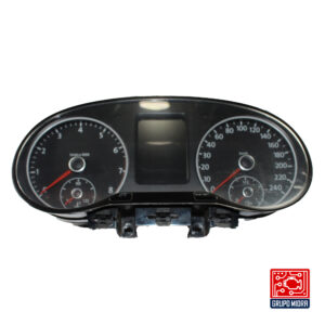 Cluster Velocímetro, VW Cross Fox 2012, Negro.