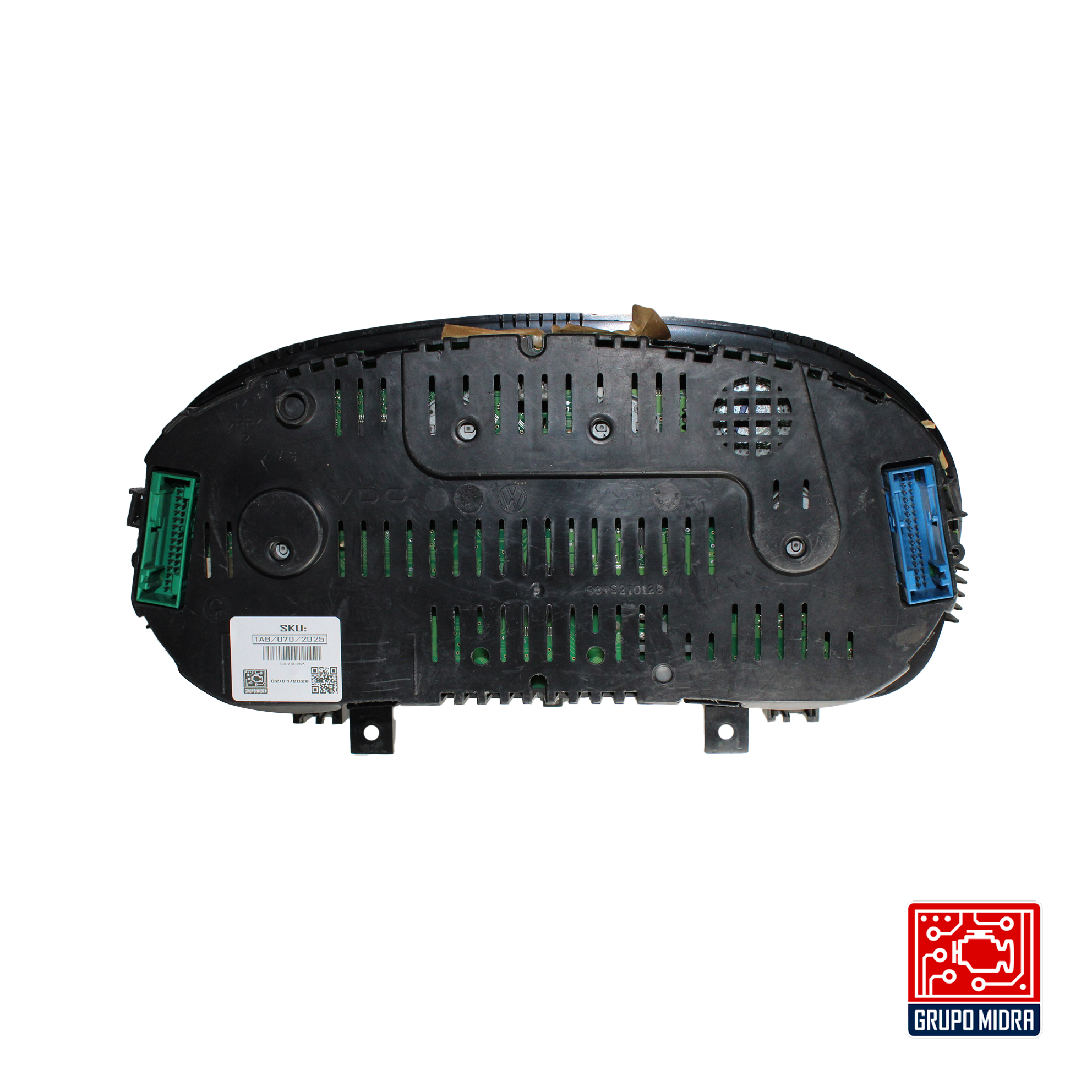 Cluster Velocímetro, VW Jetta clasico 2011 - 2013, Negro. - Image 2