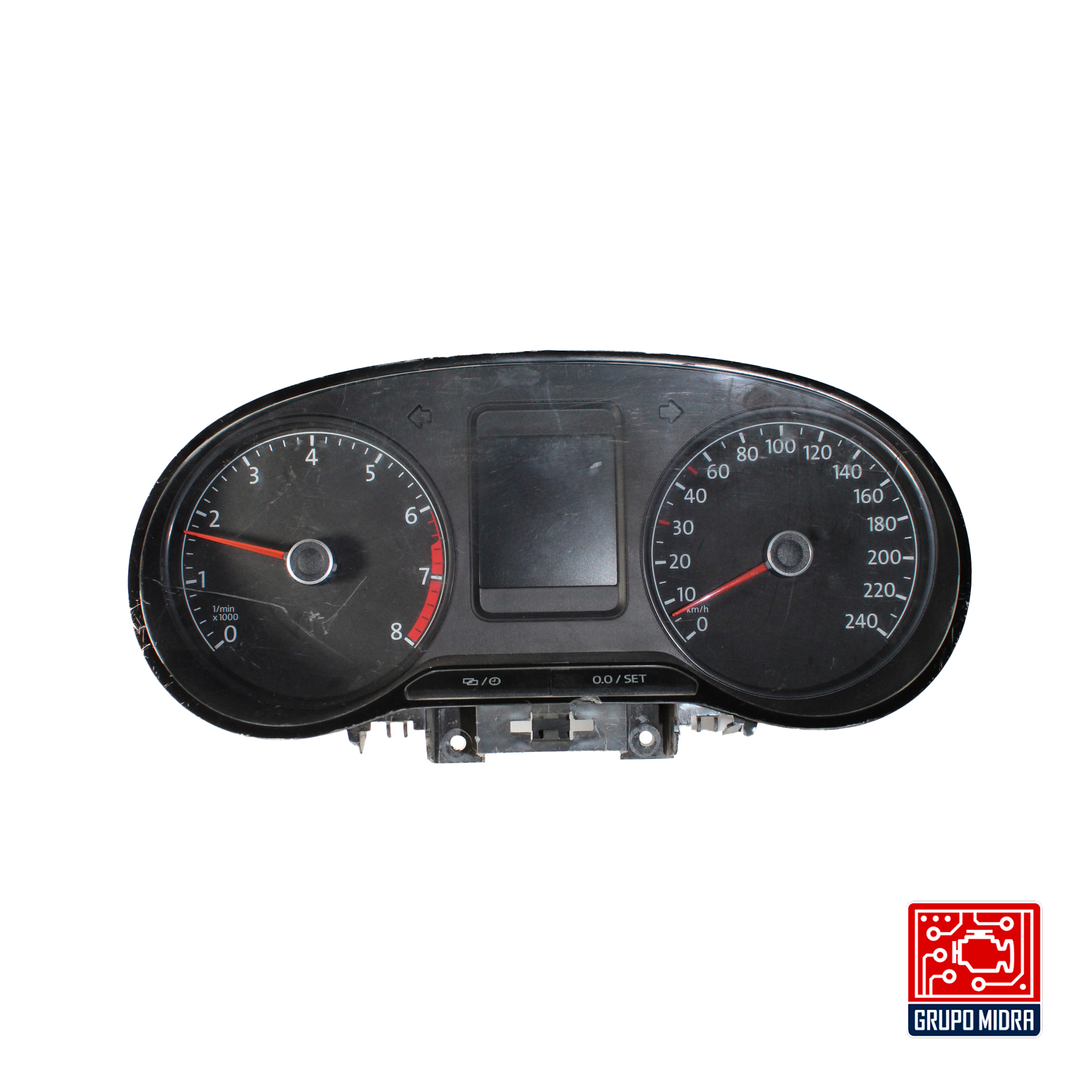 Cluster Velocímetro, VW Vento 2014 - 2020, Negro.