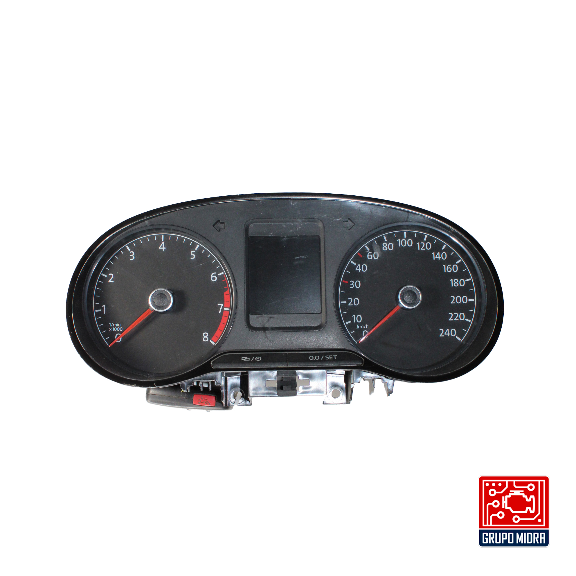 Cluster Velocímetro, VW Vento 2014 - 2020, Negro.