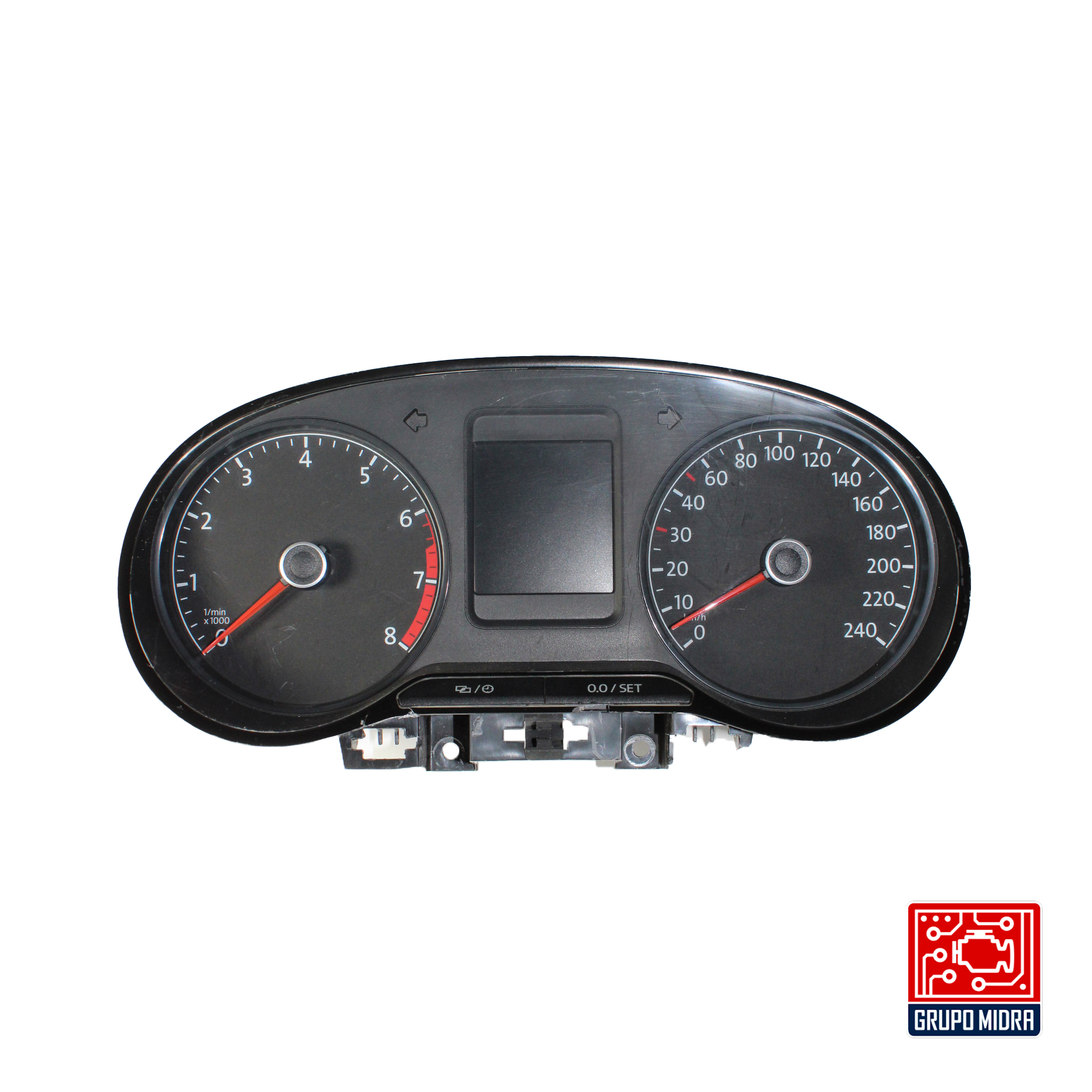 Cluster Velocímetro, VW Vento 2014 - 2020, Negro.