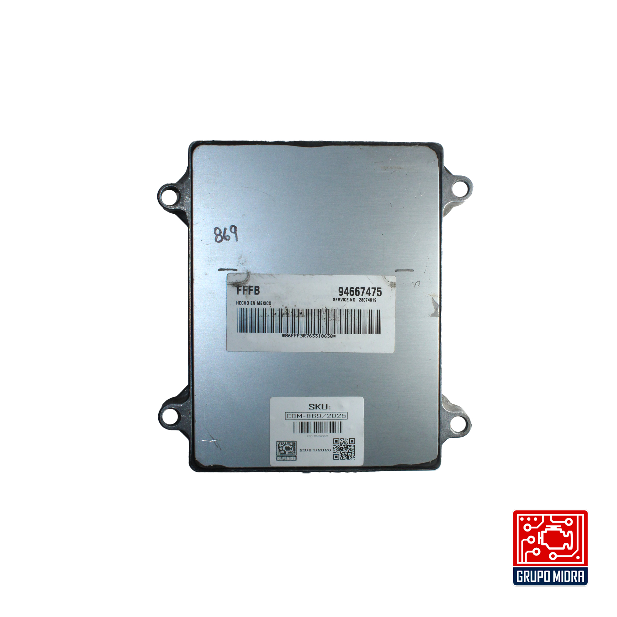 Computadora Automotriz para Chevrolet Chevy C2 2007 - Image 2